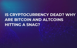Is Cryptocurrency Dead? Why Are Bitcoin and Altcoins Hitting a Snag? Is Cryptocurrency Dead? Why Are Bitcoin and Altcoins Hitting a Snag?