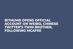 Bithumb Opens Official Account on Weibo, Chinese Twitter’s Twin Brother, Following McAfee
