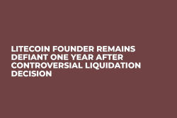 Litecoin Founder Remains Defiant One Year After Controversial Liquidation Decision 