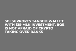 SBI Supports Tangem Wallet with $15-Mln Investment, BOE Is Not Afraid of Crypto Taking Over Banks