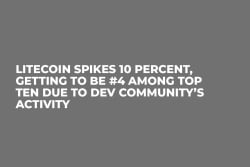 Litecoin Spikes 10 Percent, Getting to Be #4 Among Top Ten Due to Dev Community’s Activity