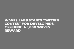 Waves Labs Starts Twitter Contest for Developers, Offering a 1,000 WAVES Reward
