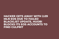Hacker Gets Away with 2.09 Mln EOS Due to Failed Blacklist Update, Huobi Blocks Its EOS Accounts to Find Culprit