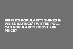 Ripple’s Popularity Shines in Weiss Ratings’ Twitter Poll — Can Popularity Boost XRP Price?