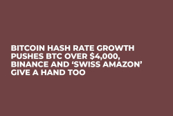 Bitcoin Hash Rate Growth Pushes BTC over $4,000, Binance and ‘Swiss Amazon’ Give a Hand Too