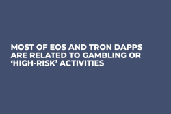 Most of EOS and Tron dApps Are Related to Gambling or ‘High-Risk’ Activities   