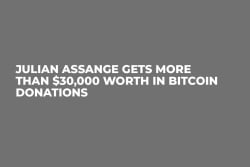 Julian Assange Gets More Than $30,000 Worth in Bitcoin Donations 