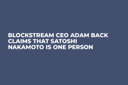 Blockstream CEO Adam Back Claims That Satoshi Nakamoto Is One Person