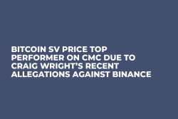 Bitcoin SV Price Top Performer on CMC Due to Craig Wright’s Recent Allegations Against Binance