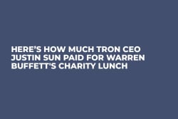 Here’s How Much Tron CEO Justin Sun Paid for Warren Buffett's Charity Lunch