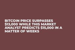 Bitcoin Price Surpasses $13,000 While This Market Analyst Predicts $15,000 in a Matter of Weeks