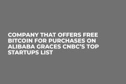 Company That Offers Free Bitcoin for Purchases on Alibaba Graces CNBC’s Top Startups List