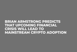 Brian Armstrong Predicts That Upcoming Financial Crisis Will Lead to Mainstream Crypto Adoption