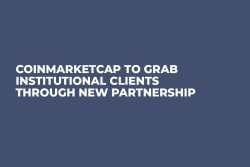 CoinMarketCap to Grab Institutional Clients Through New Partnership