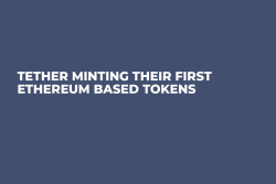 Tether Minting Their First Ethereum Based Tokens
