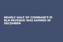 Nearly Half of Coinbase’s $1 Bln Revenue Was Earned in December