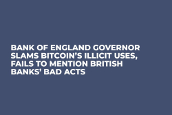 Bank of England Governor Slams Bitcoin’s Illicit Uses, Fails to Mention British Banks’ Bad Acts Bank of England Governor Slams Bitcoin’s Illicit Uses, Fails to Mention British Banks’ Bad Acts
