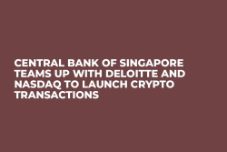 Central Bank of Singapore Teams Up With Deloitte and Nasdaq to Launch Crypto Transactions