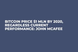 Bitcoin Price $1 mln by 2020, Regardless Current Performance: John McAfee