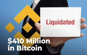 $410 Million in Bitcoin Futures Liquidated on Binance – Largest Daily Value to Date