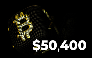 Bitcoin Suddenly Touches $50,400, Adding $1,500