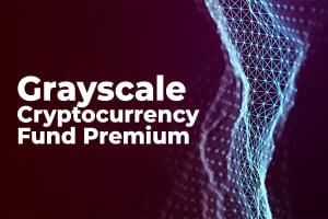 Grayscale Cryptocurrency Fund Premium Hits Negative