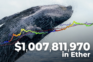 $1,007,811,970 in Ether Shifted by Whales and Major Crypto Exchanges