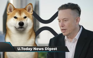 Musk Named Person of the Year, SHIB More Popular Than XRP and ADA in Australia, 127.3 Million XRP on the Move: Crypto News Digest by U.Today