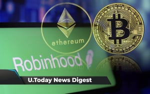 Elon Musk Believes Robinhood Wallets Are Huge Deal for DOGE, Mike McGlone Says BTC and ETH Will Likely March Higher: Crypto News Digest by U.Today