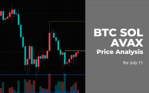 BTC, SOL and AVAX Price Analysis for July 11