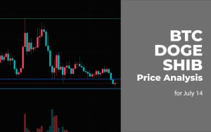 BTC, DOGE and SHIB Price Analysis for July 14