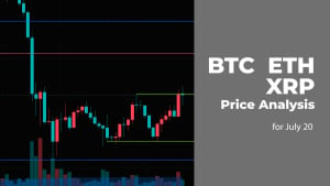 BTC, ETH and XRP Price Analysis for July 20