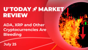 Cardano, XRP and Others Losing 5-10%, But It's Way Too Early to Panic: Crypto Market Review, July 25