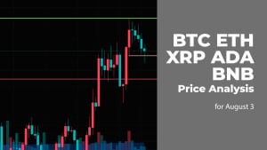 BTC, ETH, XRP, ADA and BNB Price Analysis for August 3