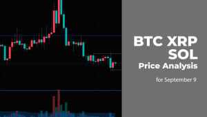 BTC, XRP and SOL Price Analysis for September 9