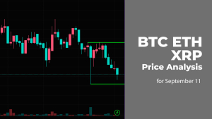 BTC, ETH and XRP Price Analysis for September 11