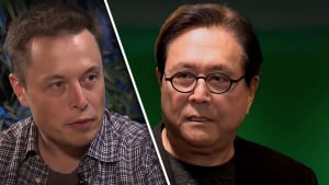 Elon Musk Gets 'Rich Dad Poor Dad' Author's Tweet About Coming Crash as Counterargument