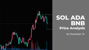 SOL, ADA and BNB Price Analysis for December 16