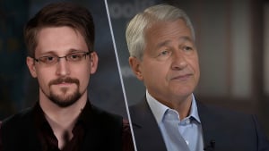 Edward Snowden Shocked at Jamie Dimon's New Bitcoin Criticism Level