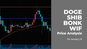 DOGE, SHIB, BONK and WIF Price Analysis for January 24