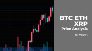 BTC, ETH and XRP Price Prediction for March 4