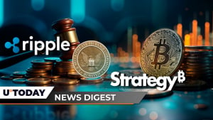 SEC to Pause Ripple Appeal Soon, Top Official Predicts; Strategy Suddenly Stops Buying Bitcoin, Shiba Inu on Verge of Death Cross: Crypto News Digest by U.Today