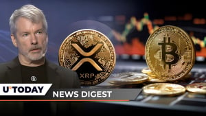 Saylor Suddenly Changes Tune on XRP, Bollinger Bands Signal Bearish Turn for Bitcoin, 20,000,000 SHIB Burned In Minutes: Crypto News Digest by U.Today