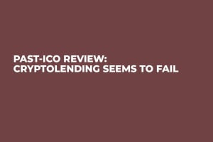 Past-ICO Review: Cryptolending seems to fail