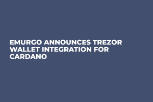 Emurgo Announces Trezor Wallet Integration for Cardano