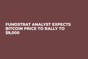 Fundstrat Analyst Expects Bitcoin Price to Rally to $9,000