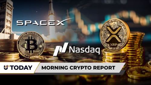 Morning Crypto Report: Elon Musk's SpaceX Resumes Strange Bitcoin Activity, XRP Ticker Debuts on Nasdaq, US-China Talks Trigger $824,470,000 Crypto Liquidations