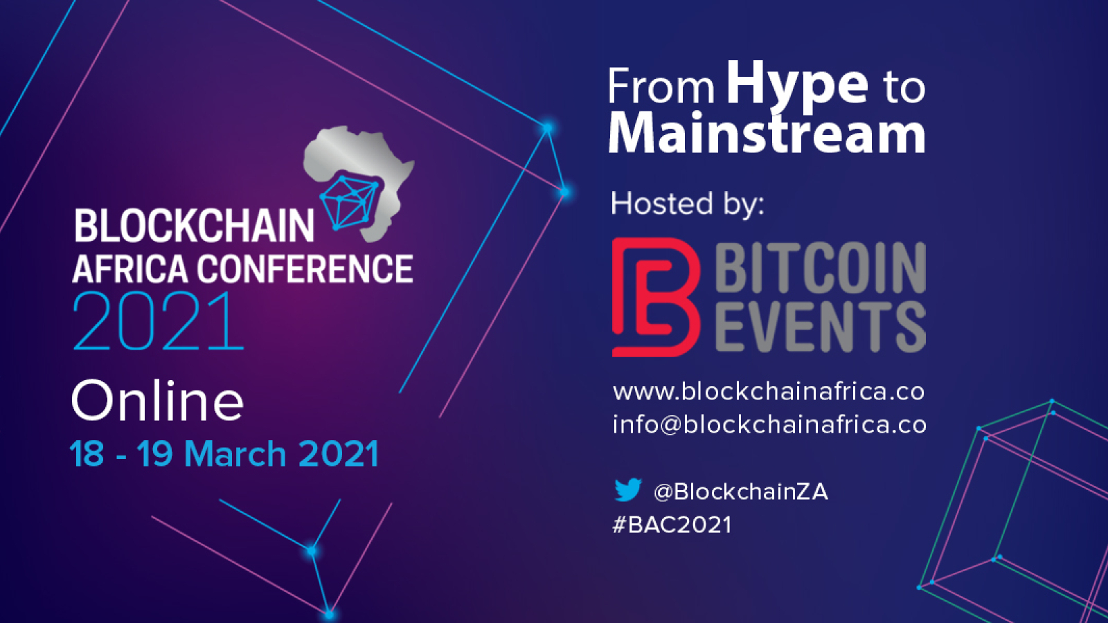 Blockchain Africa Conference 2021 | 18 & 19 March 2021