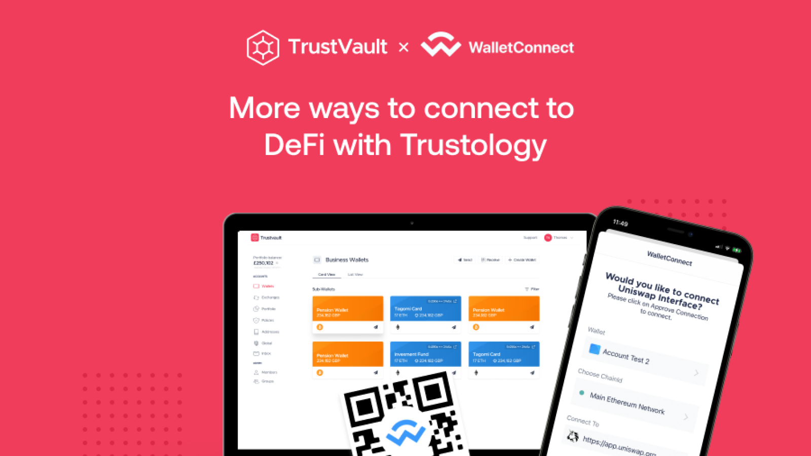 Crypto Custodian Trustology integrates WalletConnect Giving Individuals and Institutional Users More Choice in Secure Access