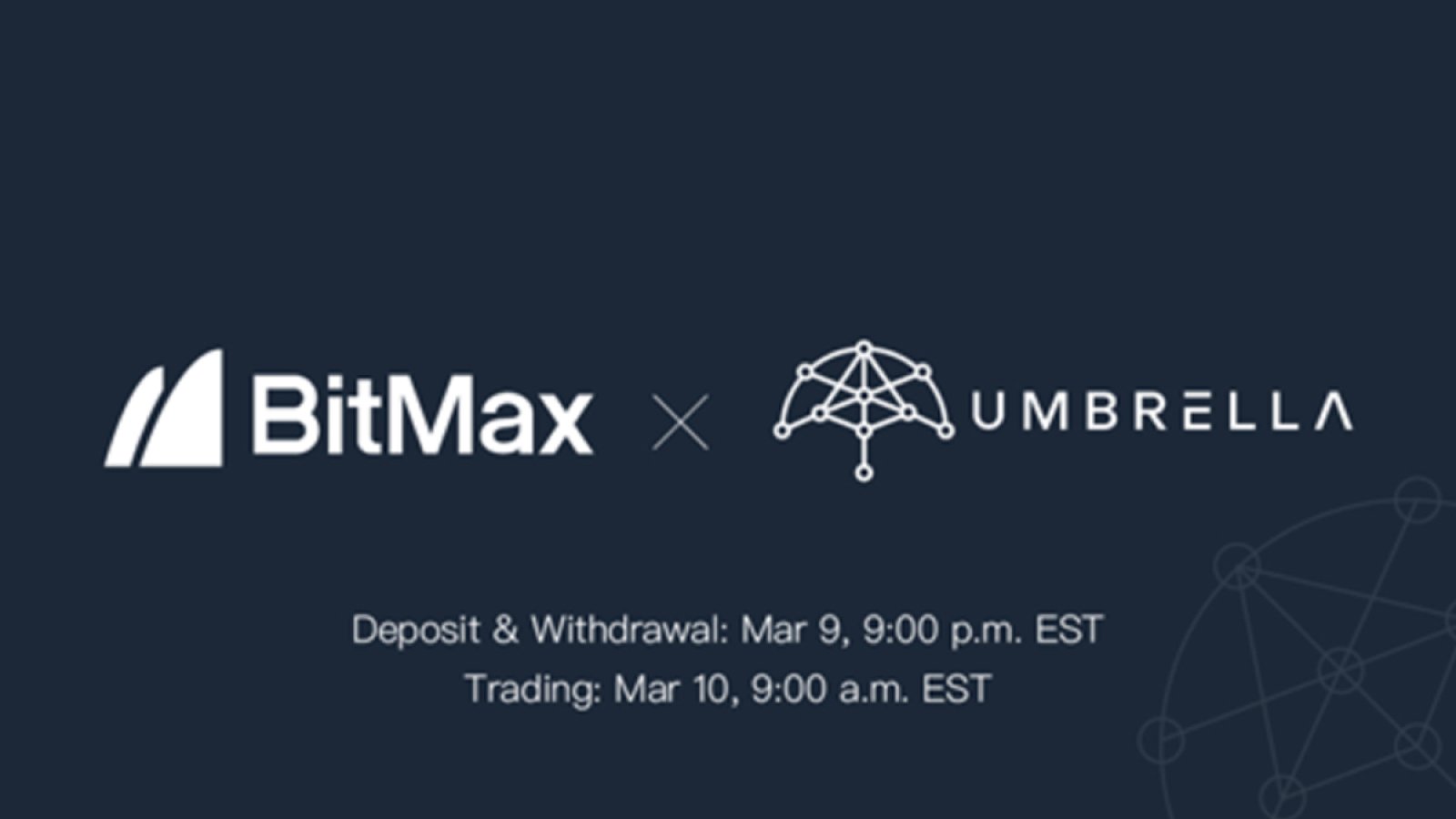 Umbrella to List UMB Token With BitMax